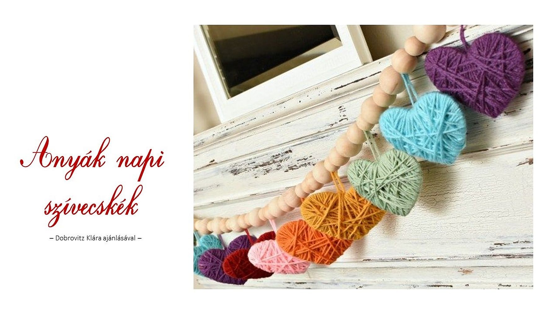 Anyák-napi készülődés online a fehérvári kézművesekkel